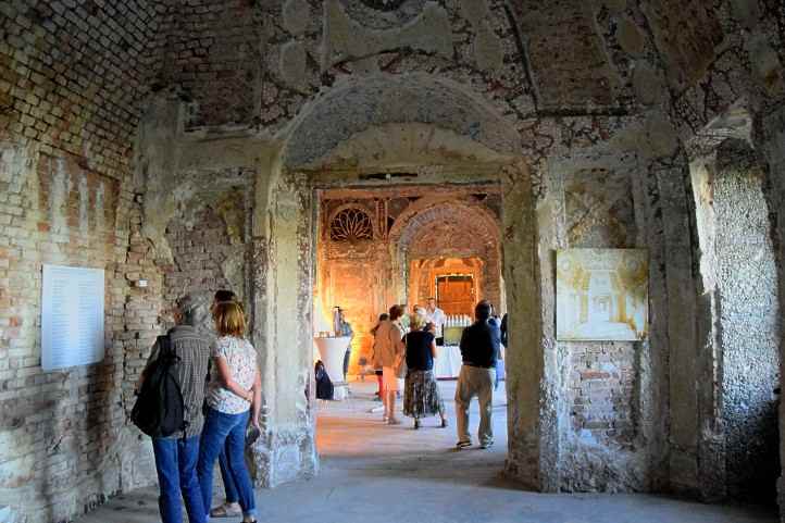 In derCrystal- und Muschelgrotte - Neuer Garten - Potsdam.