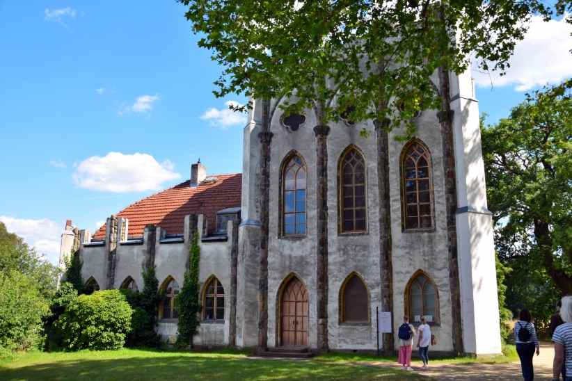 Die Meierei auf der Pfaueninsel.