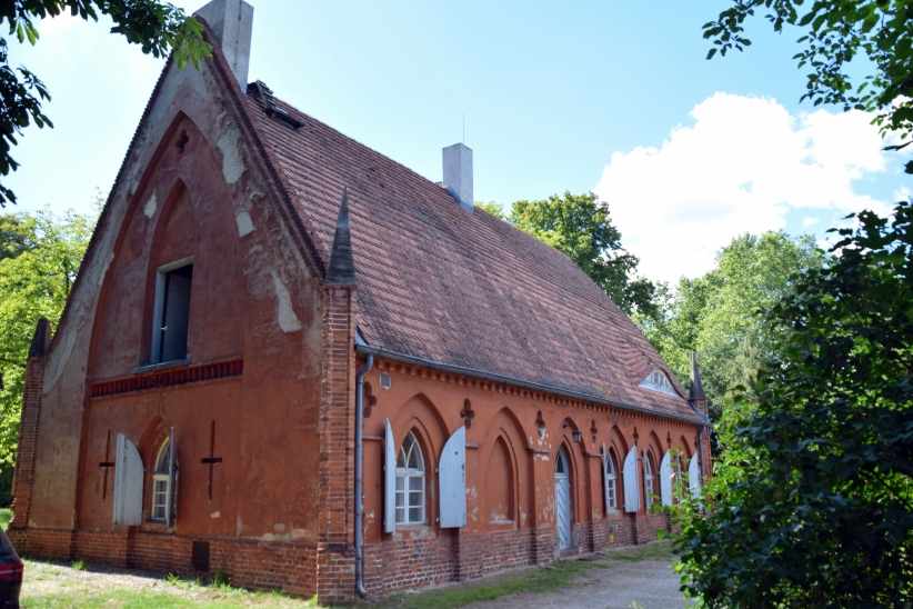 Pferdestall an der Meierei auf der Pfaueninsel.