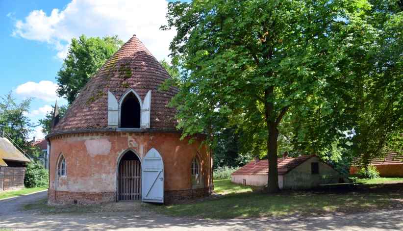 Pferdestall an der Meierei auf der Pfaueninsel.