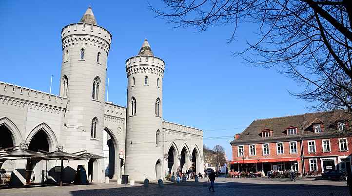 Nauener Tor - Beginn des Hollnder Viertels.