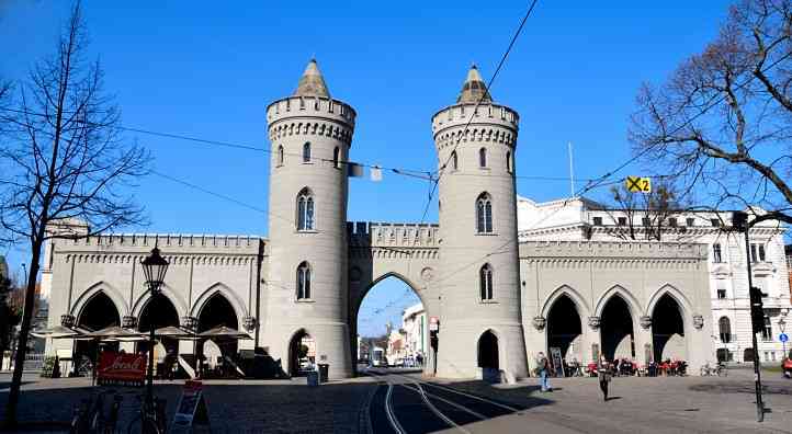 Nauener Tor in Potsdam - Stadtausgang