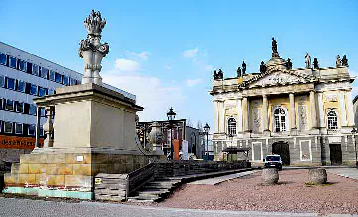 Neubau der Garnisonkirche in Potsdam.