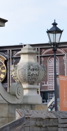 Satyrkopfvase Garnisonkirche Potsdam.