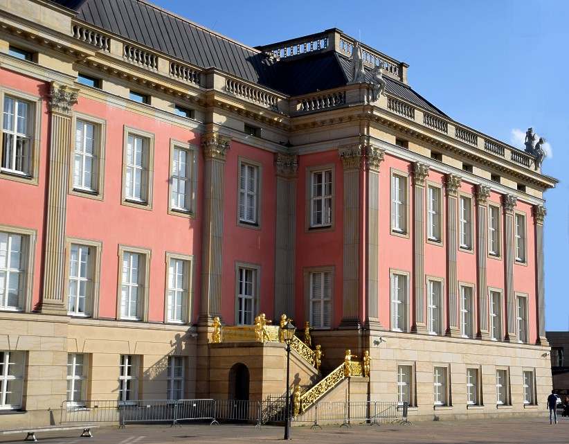 Engeltreppe am Stadtschloss von Potsdam.