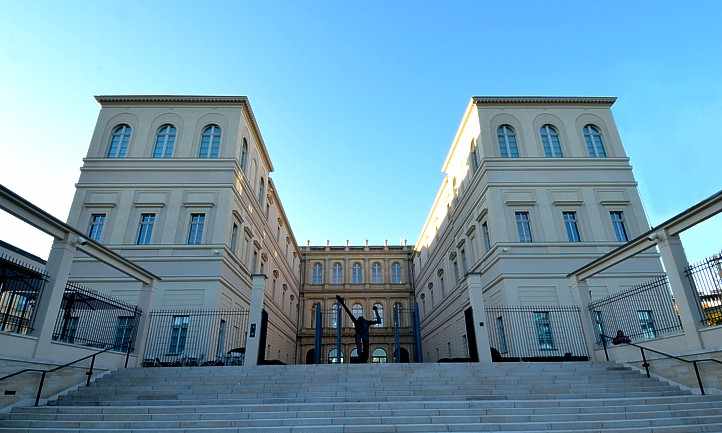 Museumshof_Barberini in Potsdam an der Alten Fahrt.