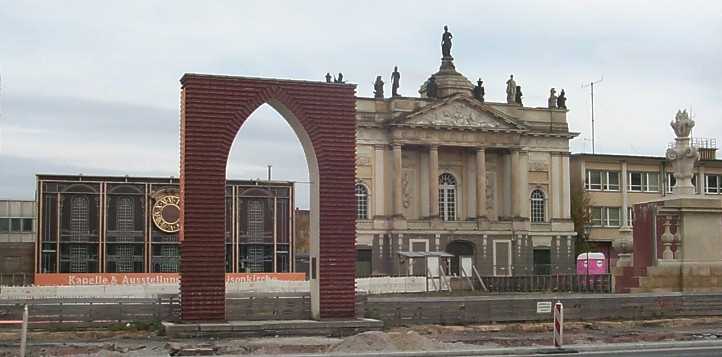 Aufbau der Garnisonkirche in Potsdam - Stand Oktober 2013