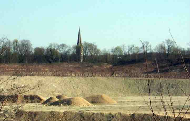 Rdersdorfer Kirchturm.