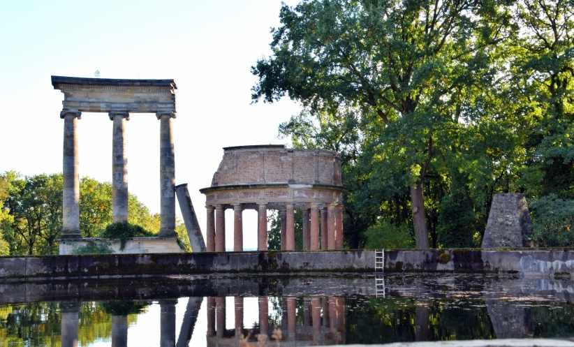 Ruinenbergensemble in Potsdam-Sanssouci.