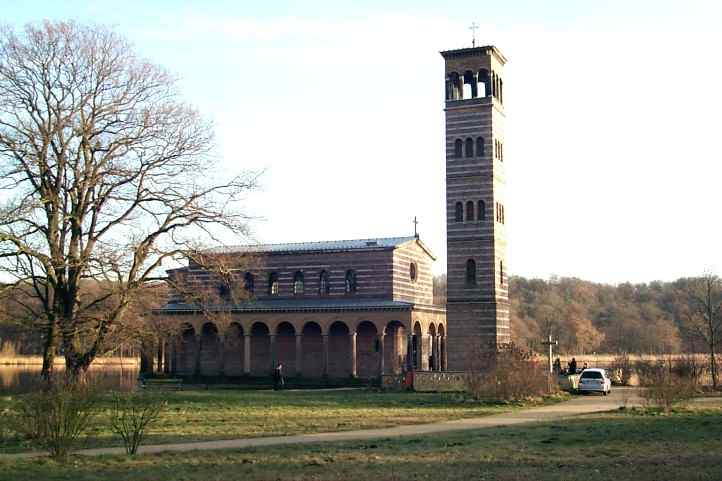 Heilandskirche Sacrow - Aufnahme im Februar 2008