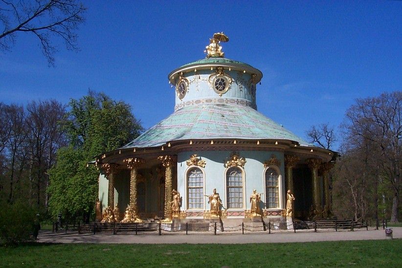 Chinesische Teehaus in Sanssouci - Potsdam.