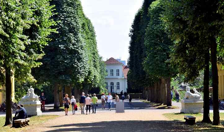 Keith Haus im Park Sanssouci - Allee Am grnen Gitter.