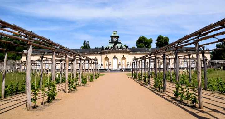 Neue Laubengnge im Hollndischen Garten - Bildergalerie, Sanssouci