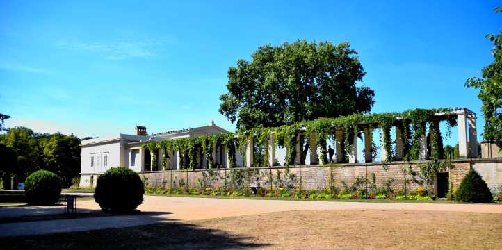 Laubengang am Schloss Charlottenhof - Potsdam.