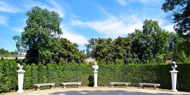 Im Mohrenrondell - Marc Aurel - in Sanssouci.