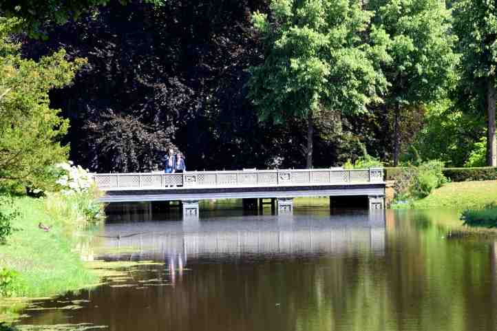 Tritonenbrcke ber Fontnengraben - Sanssouci.