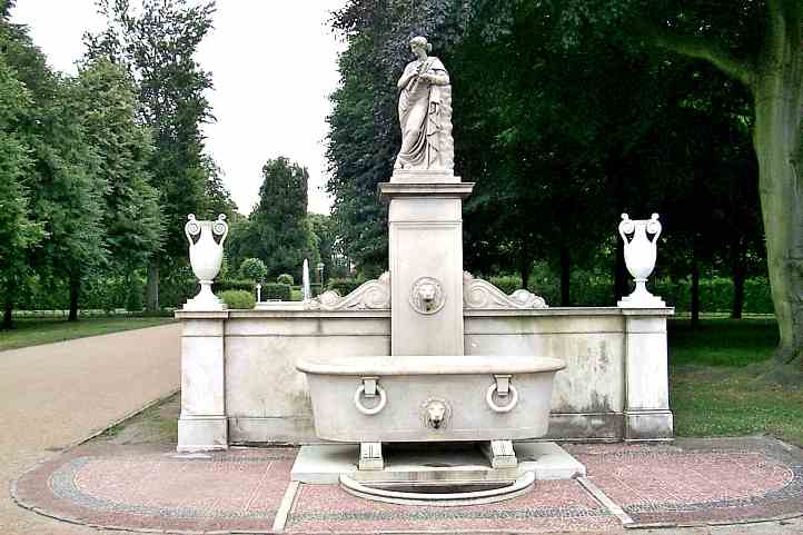 Wannenbad - Euterpe - in Sanssouci.