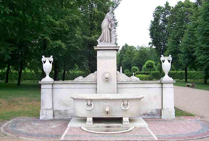 Wannenbad - Polyhymnia- in Sanssouci.