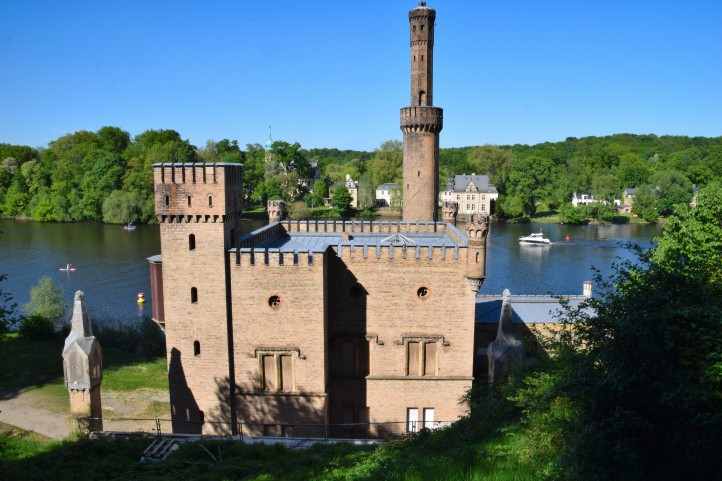 Maschinenhaus fr den Park Babelsberg.