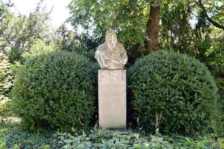 Bste Rdiger von Ilgen - Schloss Britz in Berlin-Neuklln.