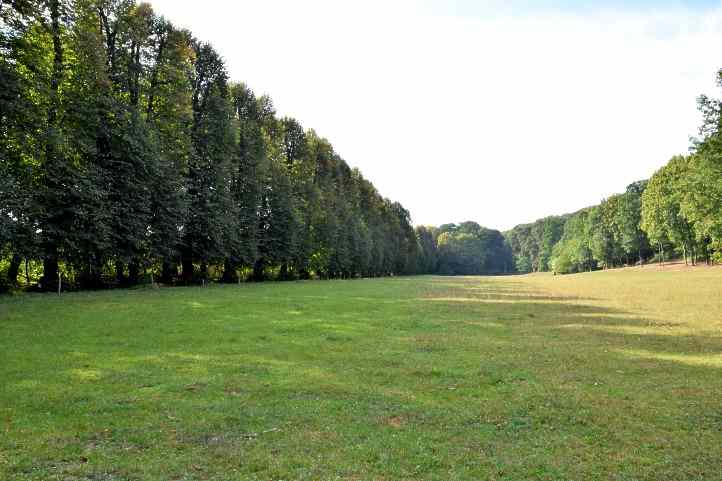 Schlosspark in Tegel.