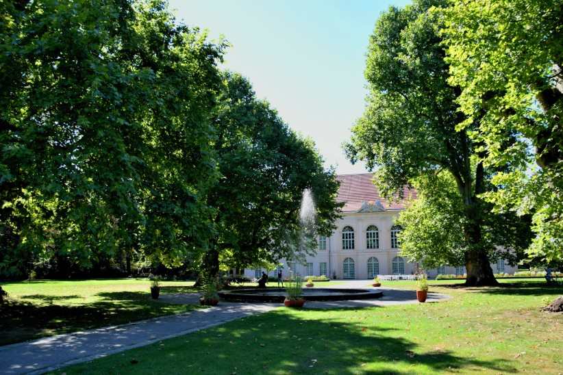 Der Fontaenenbrunnen im Schlossgarten.