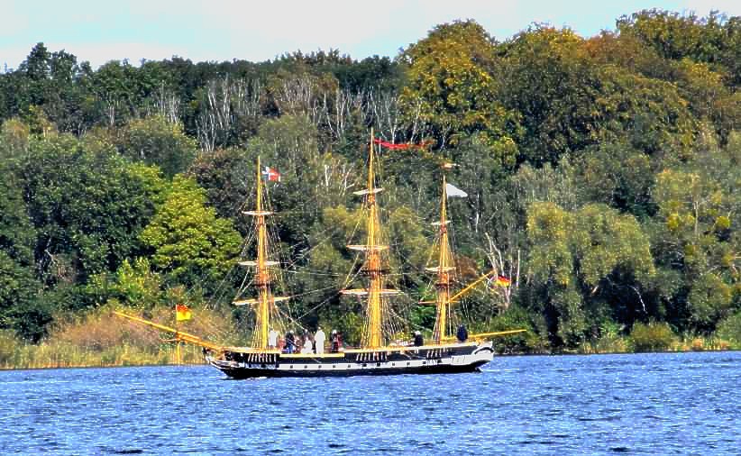 Nachbau Royal Louise auf dem Jungfernsee.