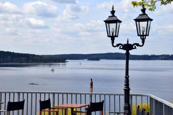 Blick ber den Grossen Wannsee.