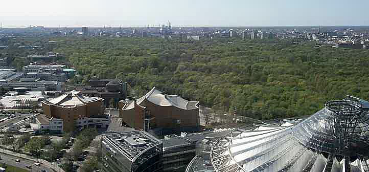 Panorama Tiergarten - Philharmonie