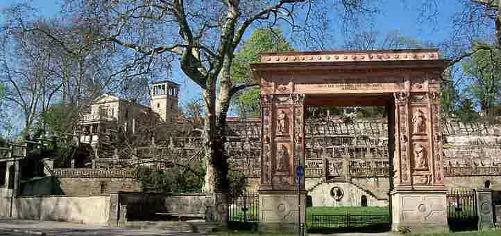 Weinberggarten in der Schopenhauerstr.